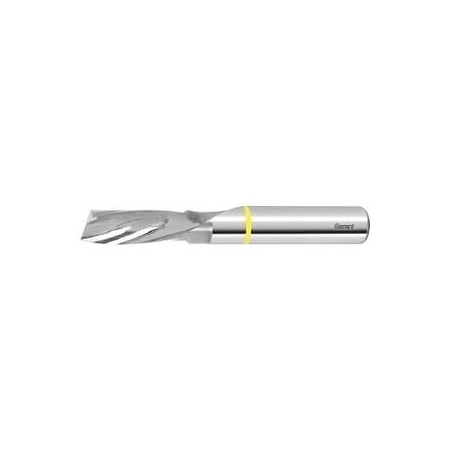 Garant Solid Carbide End Mill, Left-Hand Flute, For Aluminum, Uncoated, 8 mm 209305 8